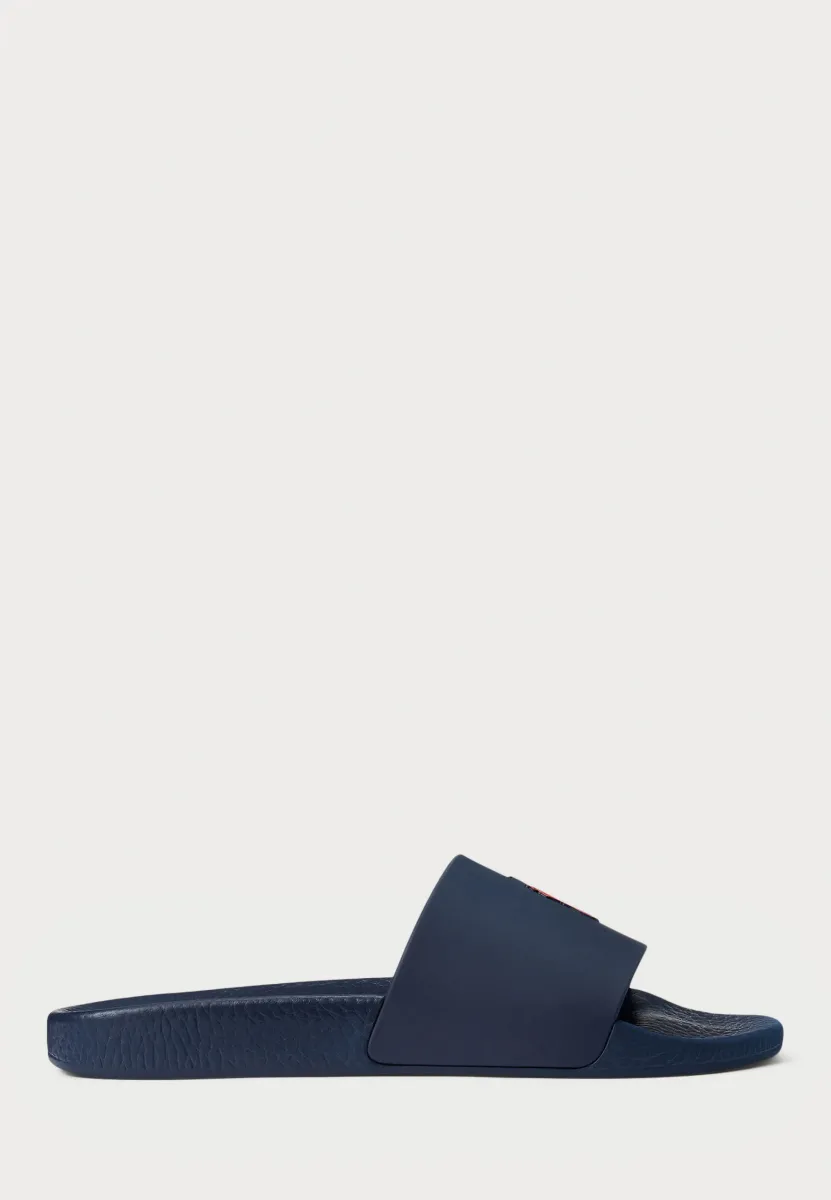 SIGNATURE PONY SLIDE - Badesandale - navy