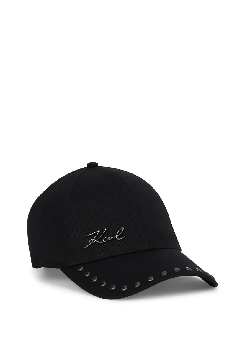 SIGNATURE STUDS VISOR UNISEX - Cap - black