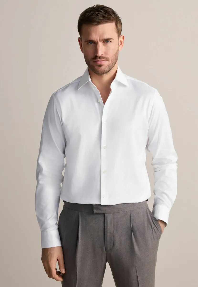SIGNATURE TEXTURED - Hemd - white