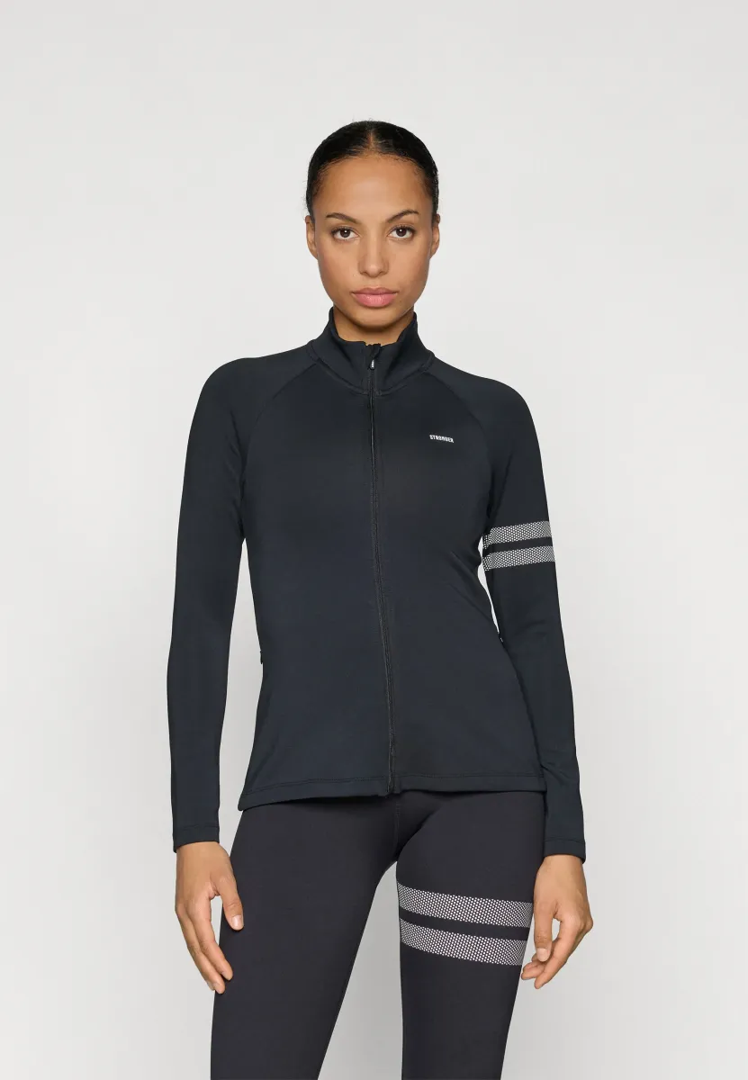 SIGNATURE ZIP JACKET - Trainingsjacke - black