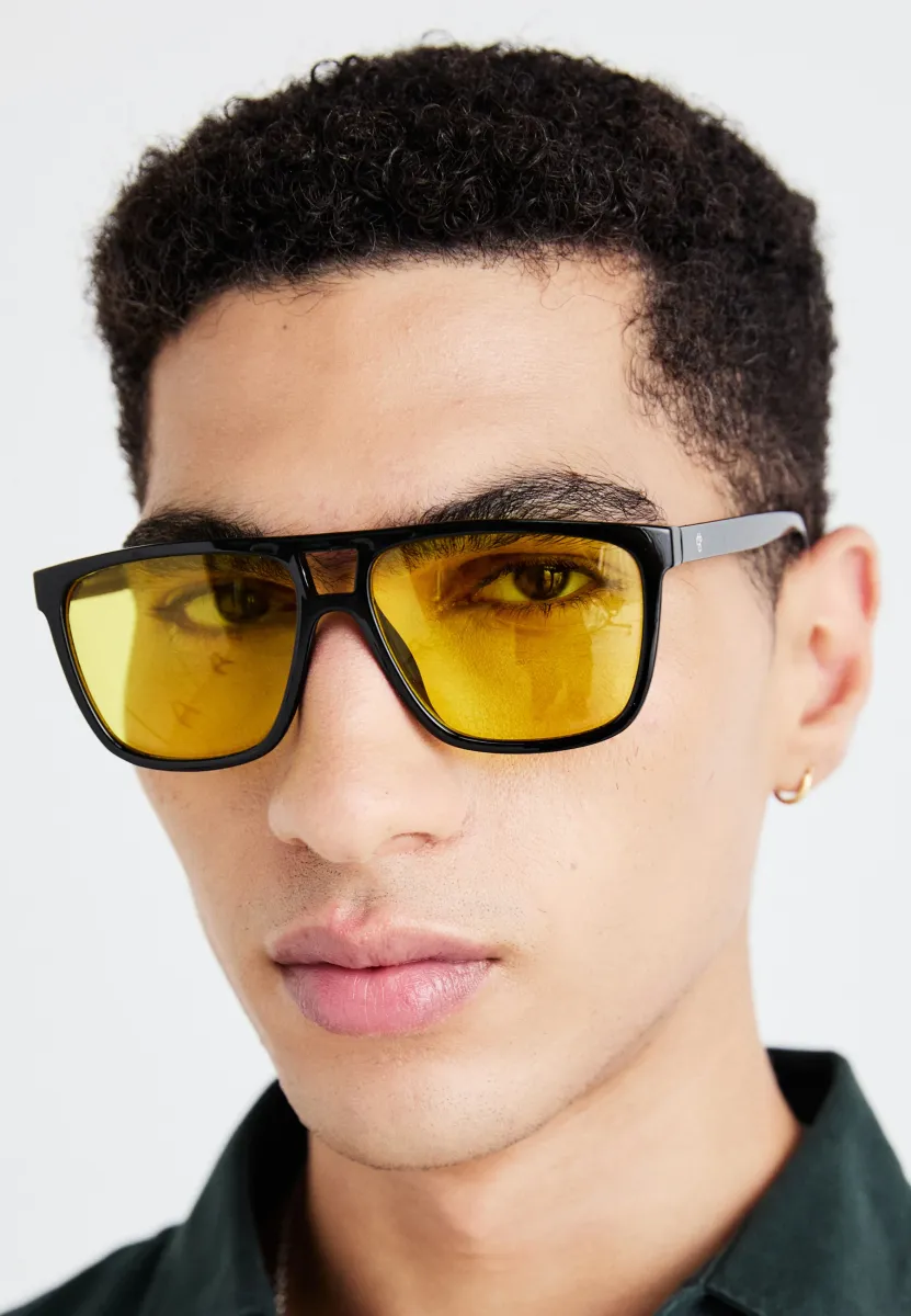 SILJAN UNISEX - Sonnenbrille - black