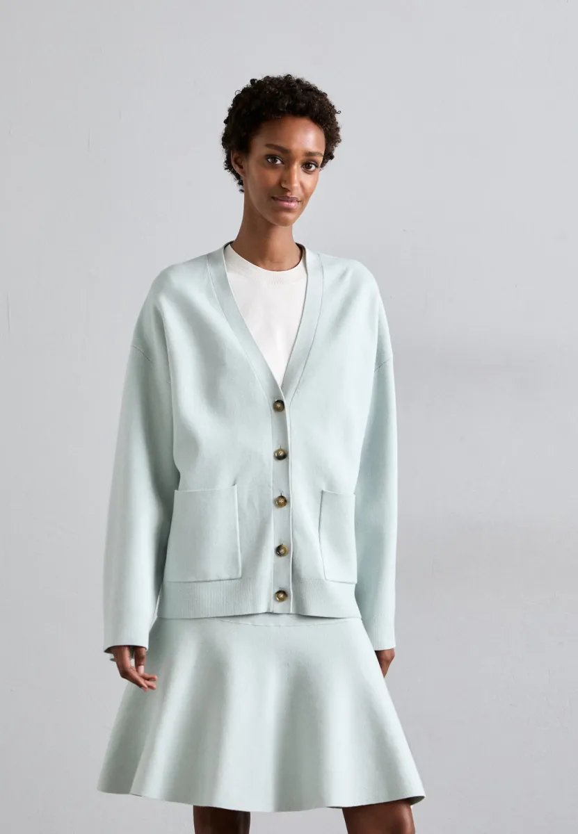 SILVYIYA - Strickjacke - faded green