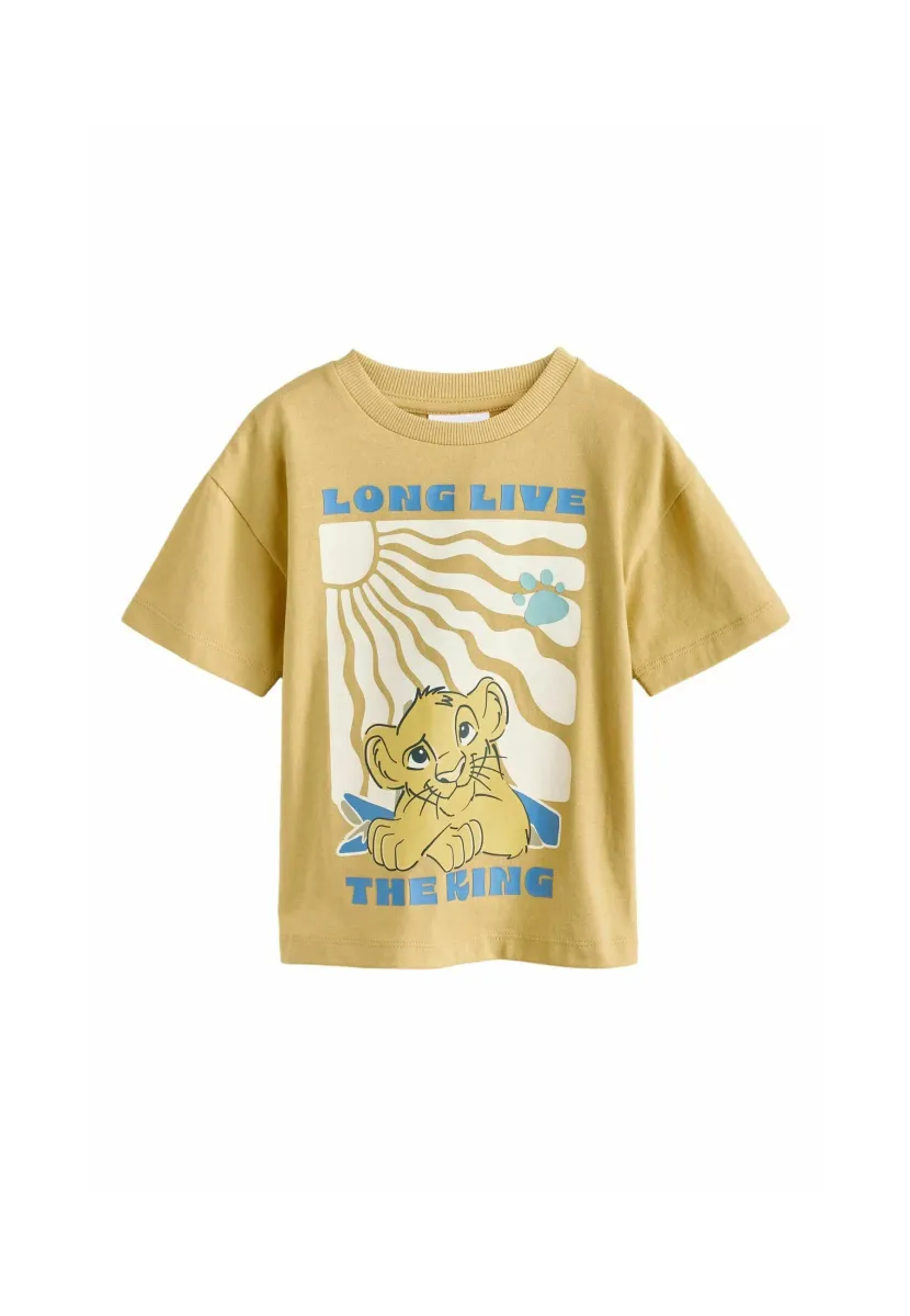 SIMBA LION KING SHORT SLEEVE - REGULAR FIT - T-Shirt print - sand