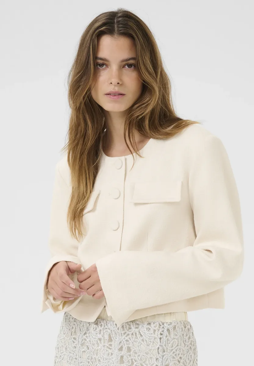 SIMON - Leichte Jacke - egret