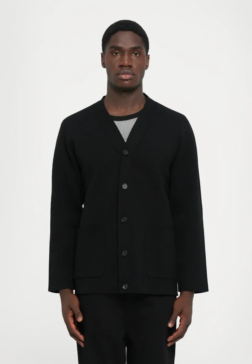 SIMON - Strickjacke - noir