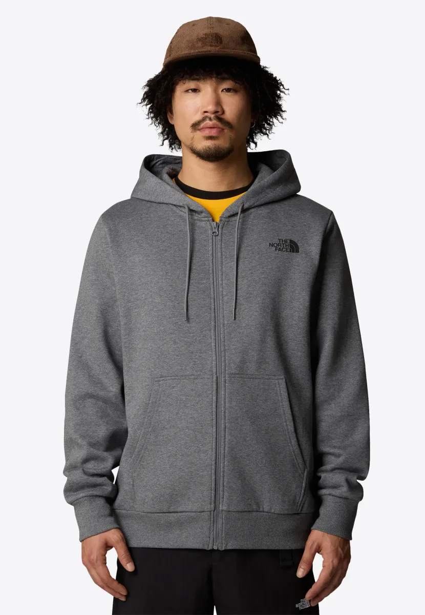 SIMPLE DOME - Sweatjacke - tnf medium grey heather