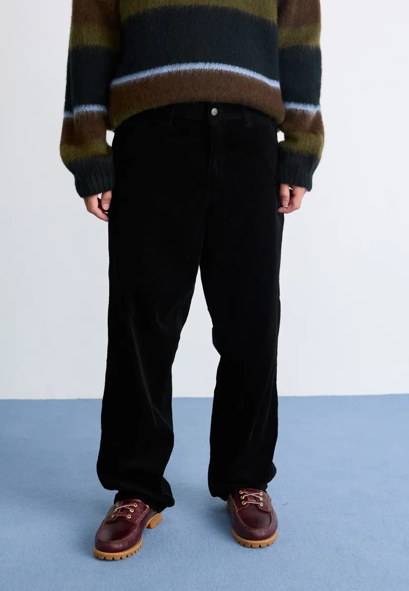 SIMPLE PANT - Stoffhose - black rinsed