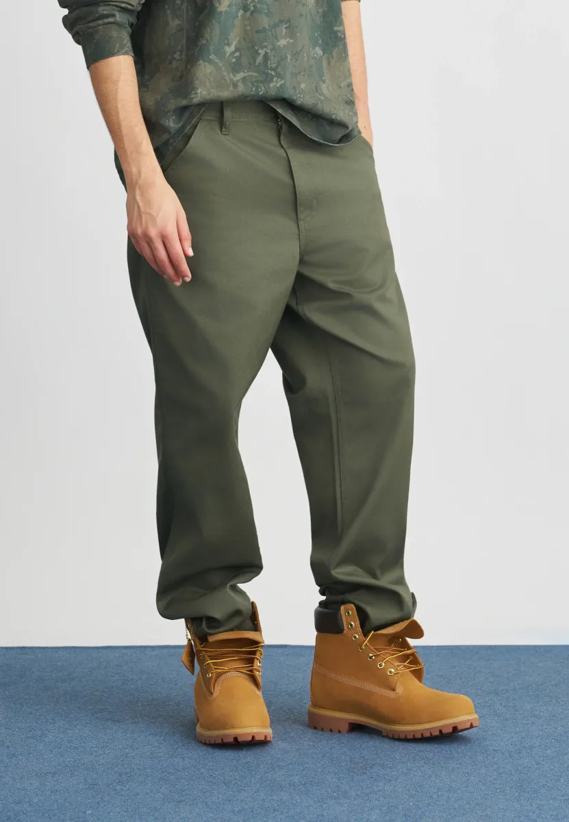 SIMPLE PANT - Stoffhose - leaf  rinsed