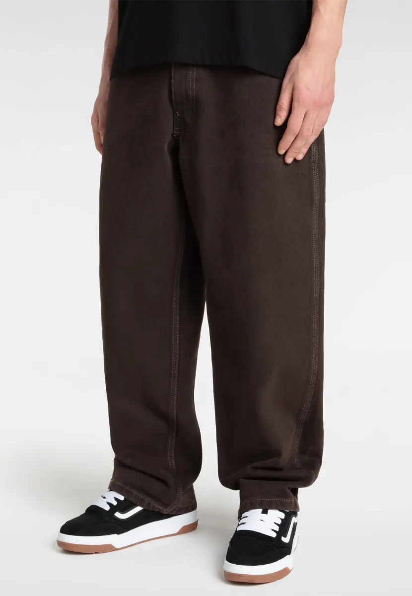 SKATE CHECK LOOSE - Jeans Relaxed Fit - medium grey
