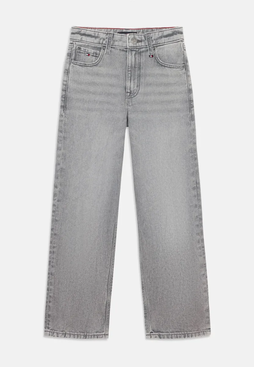 SKATER - Jeans Straight Leg - grey denim