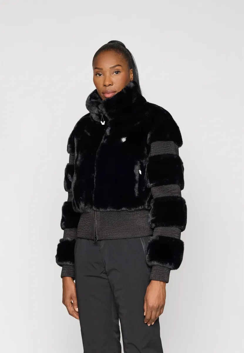 SKI CORTINA - Winterjacke - black