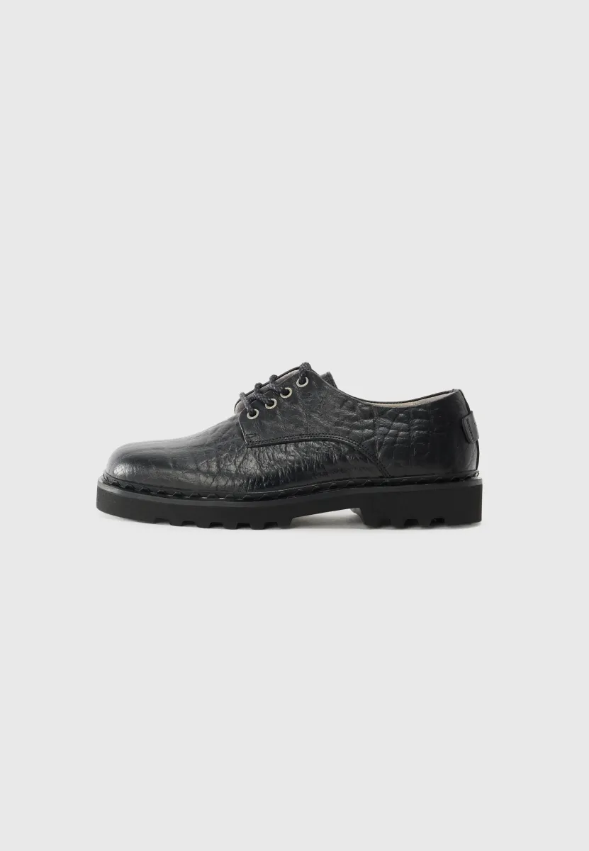 SKIFF - Schnürer - black grain