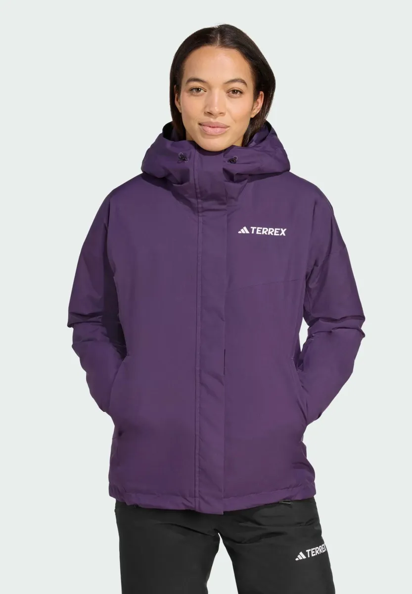 Skijacke - aurora plum