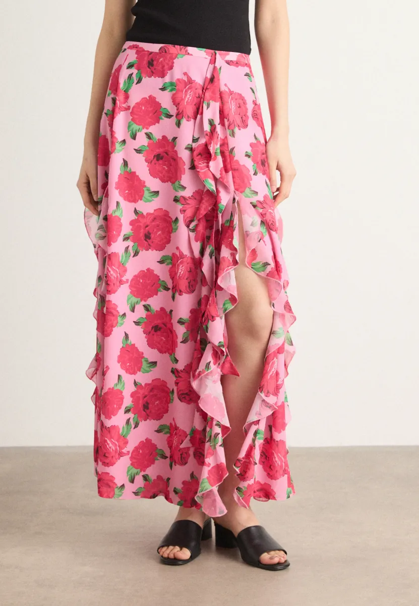 SKIRT - Maxirock - pink