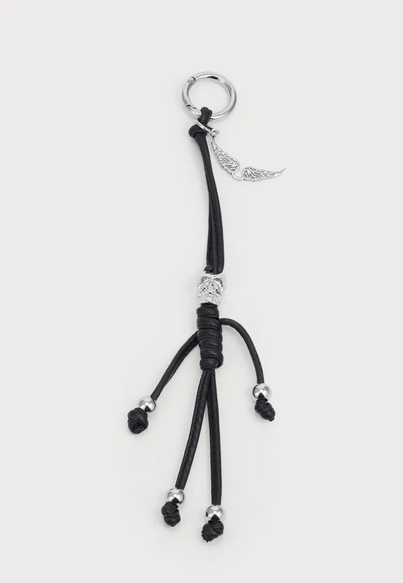 SKULL KEYRING SMOOTH  - Schlüsselanhänger - black