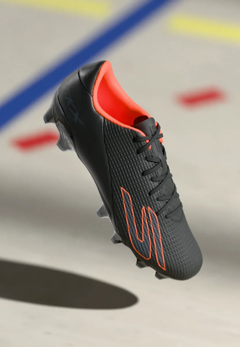 SKX 2 ACADEMY - Fußballschuhe für festen Untergrund - black/orange