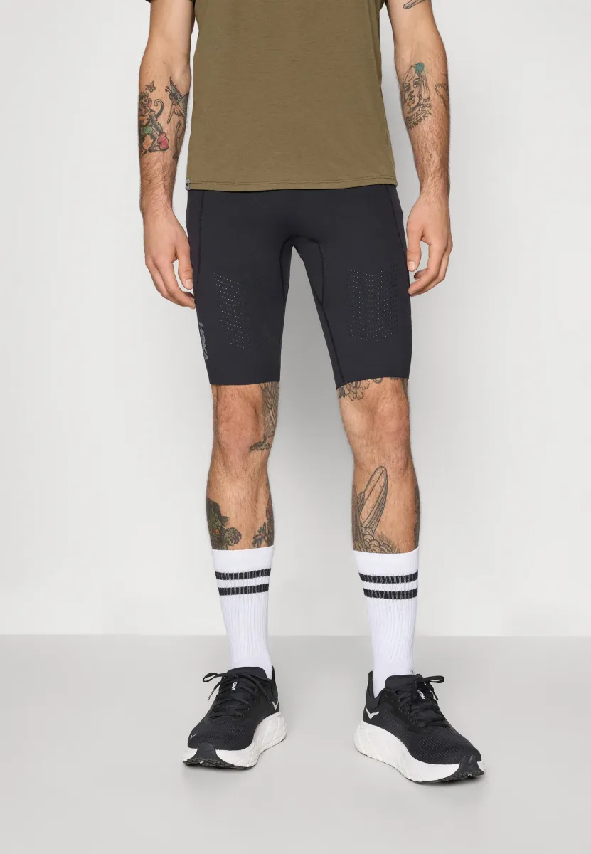 SKYBREEZE HALF  - Kurze Lauftights - black