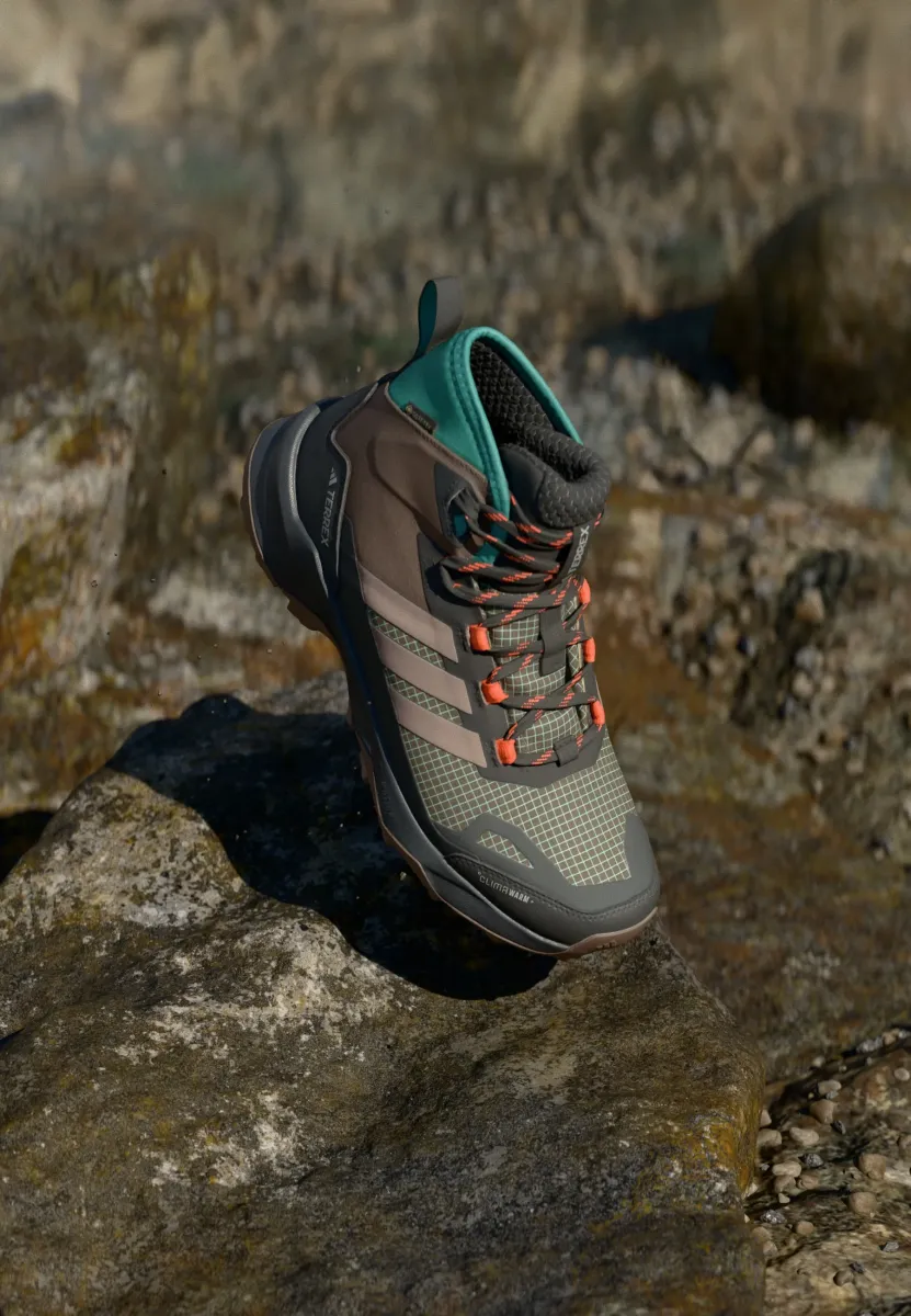 SKYCHASER AX5 MID GTX CLIMA - Snowboot/Winterstiefel - earth strata/trace brown/pure teal