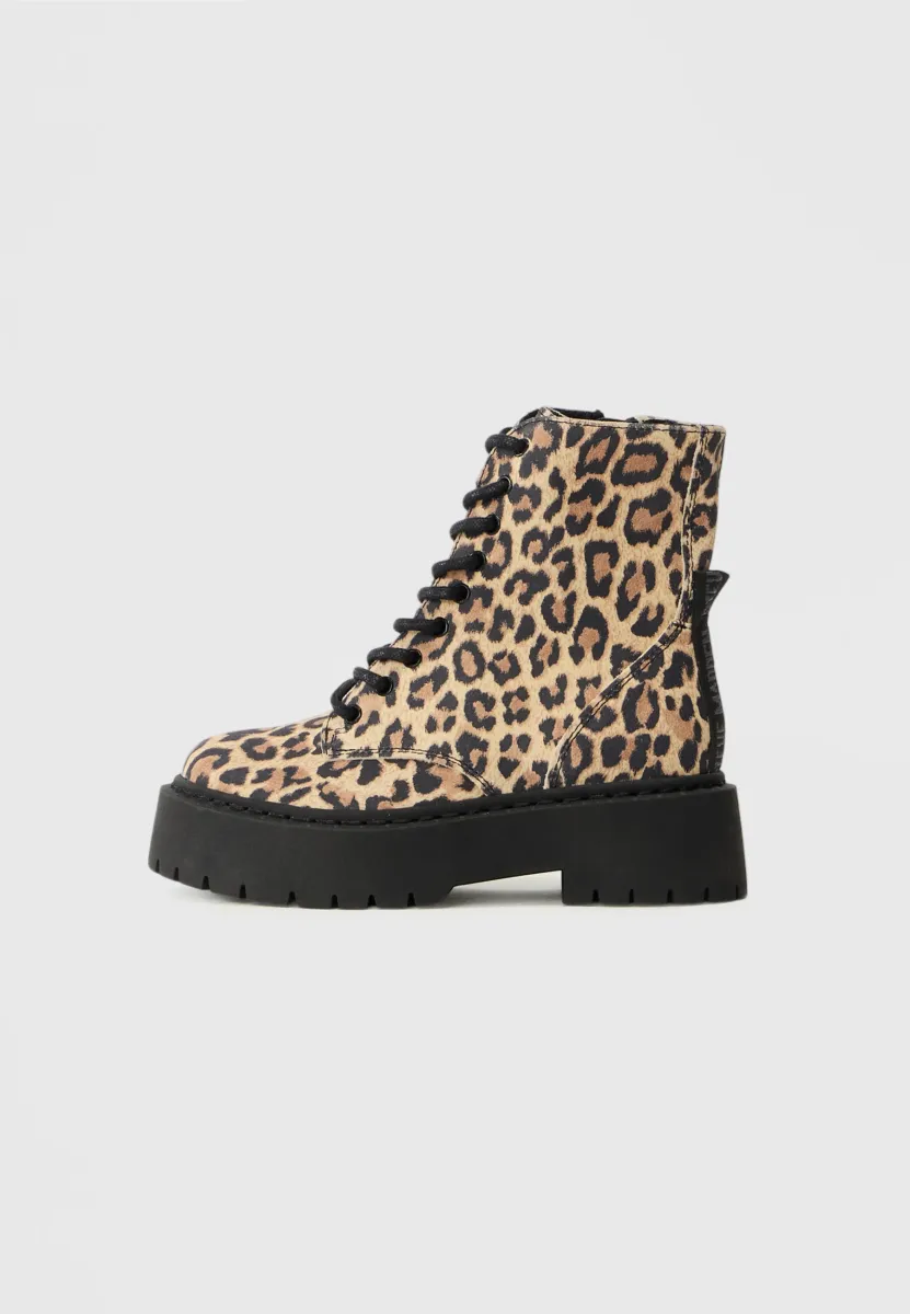 SKYLAR - Schnürstiefelette - brown/multi-coloured