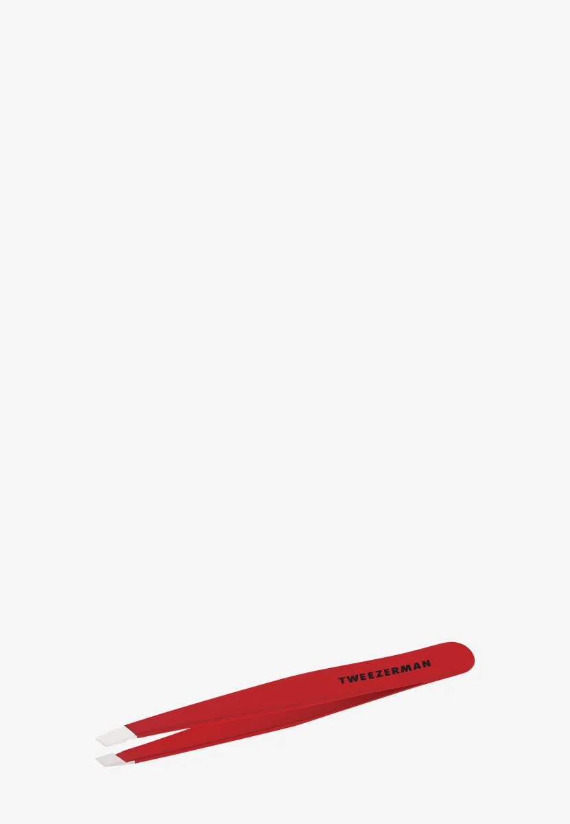 SLANT TWEEZER - Haarentfernungs-Zubehör - signature red