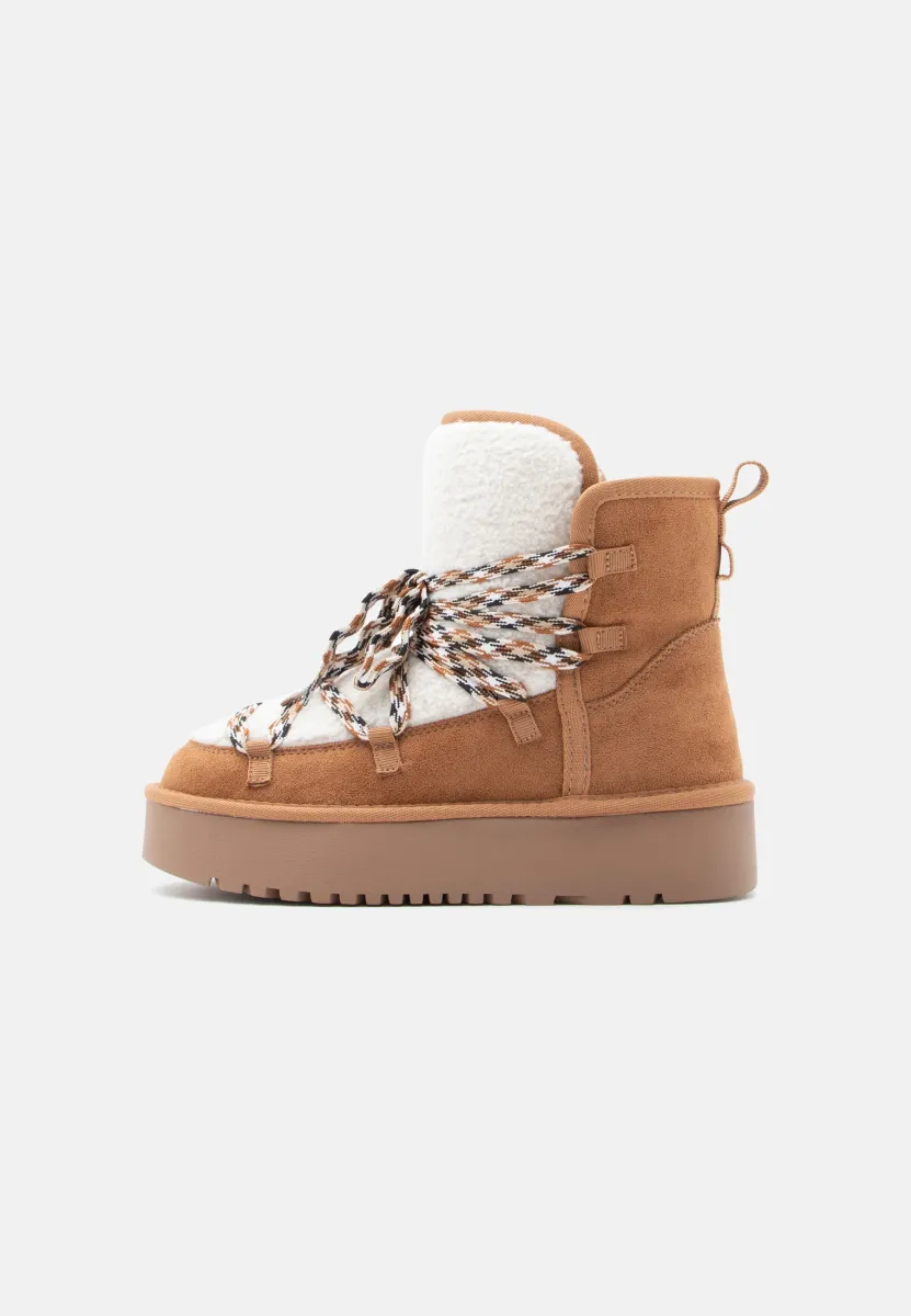 SLEIIGH - Plateaustiefelette - camel