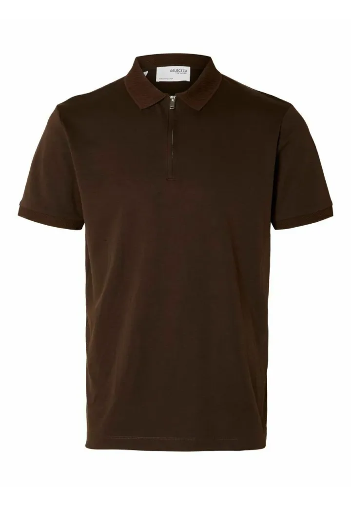 SLHFAVE - Poloshirt - demitasse