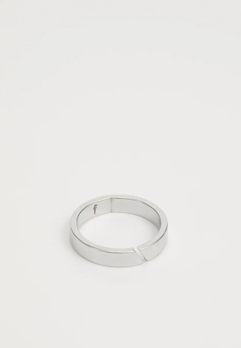 SLICED UNISEX - Ring - silver-coloured