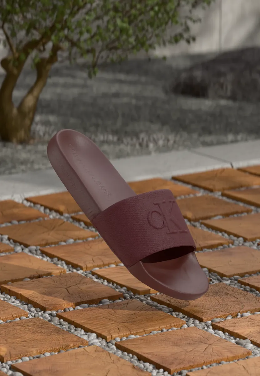 SLIDE MONO - Pantolette flach - andorra