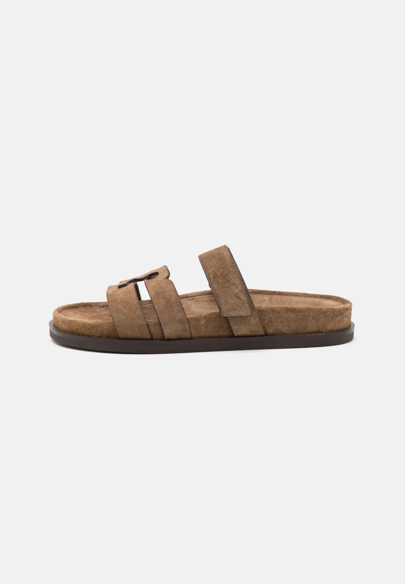 SLIDE - Pantolette flach - river rock