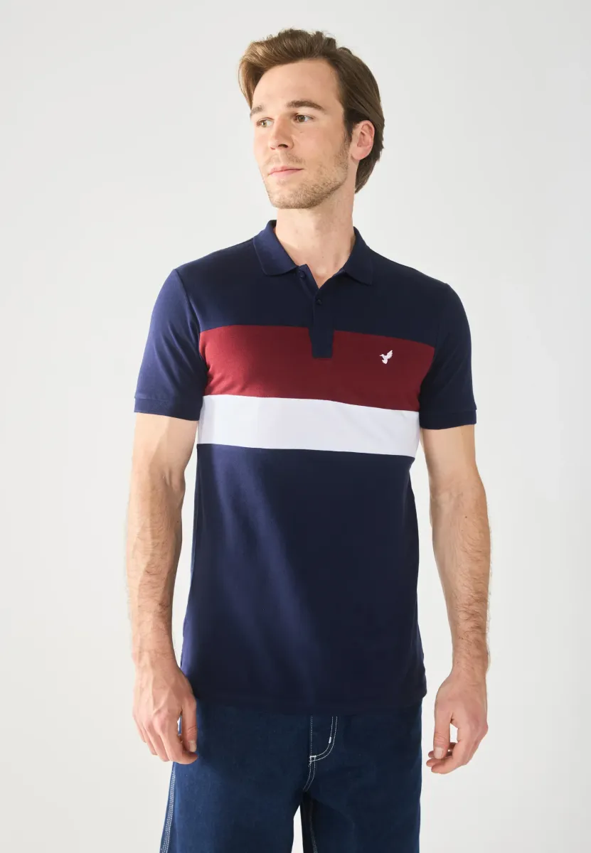 SLIM - Poloshirt - dark blue