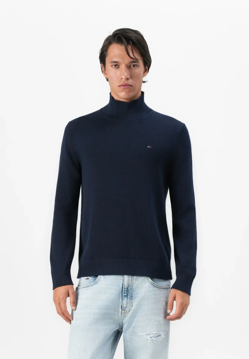 SLIM ROLL  - Strickpullover - dark night navy