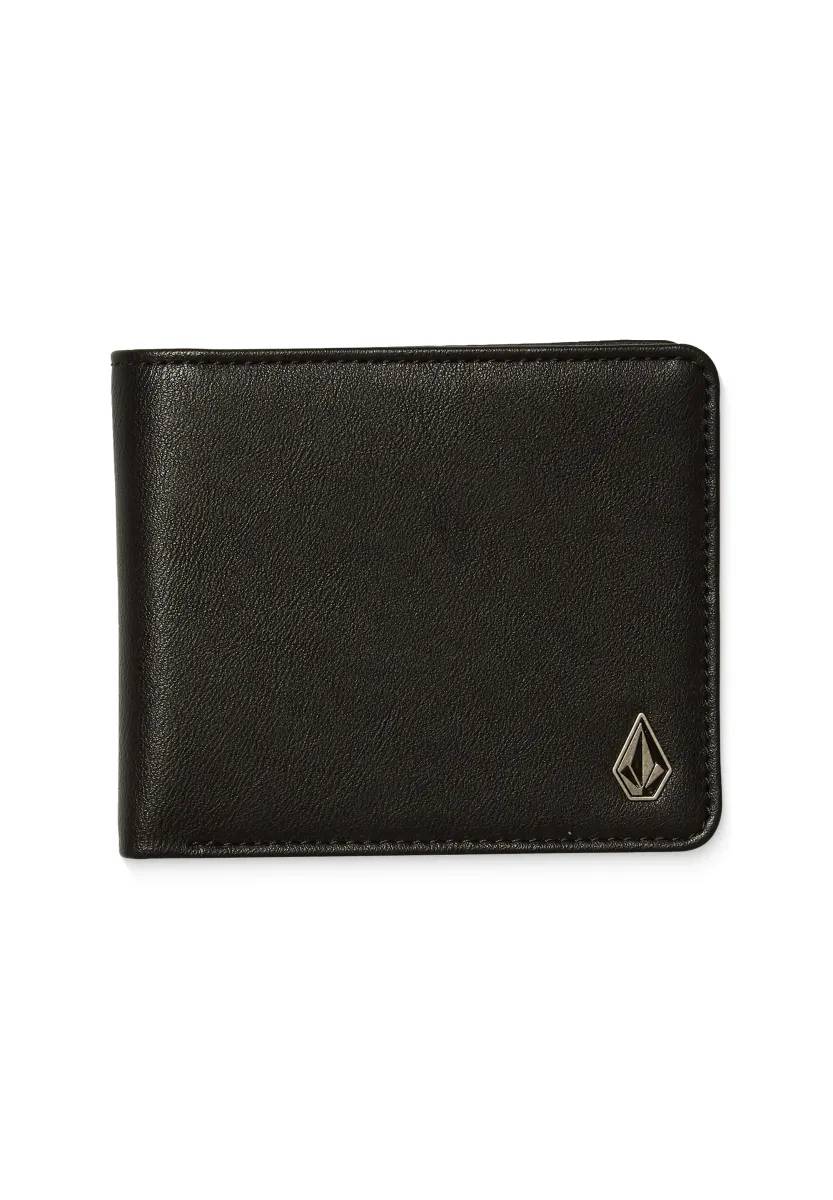 SLIM STONE L - Geldbörse - black