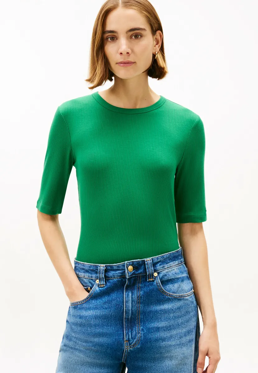 SLIM - T-Shirt basic - nouveau green