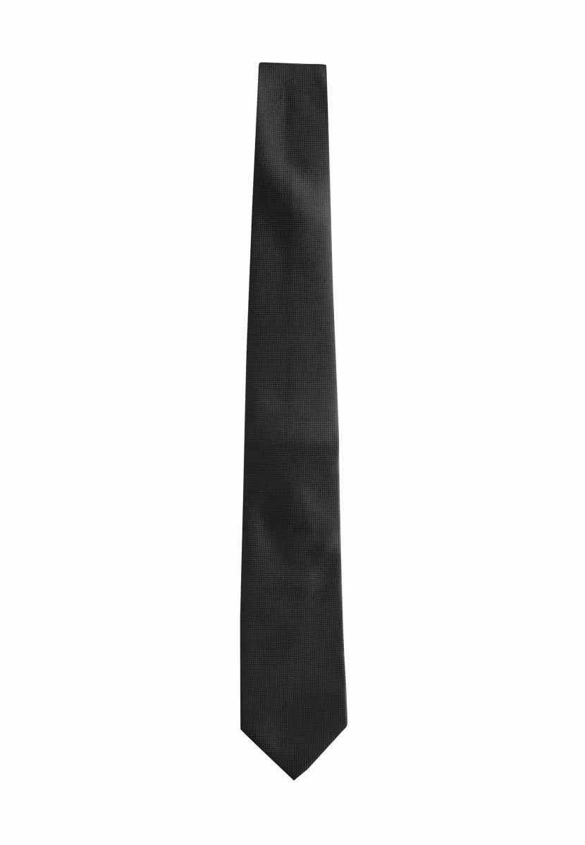 SLIM - TEXTURED - Krawatte - black