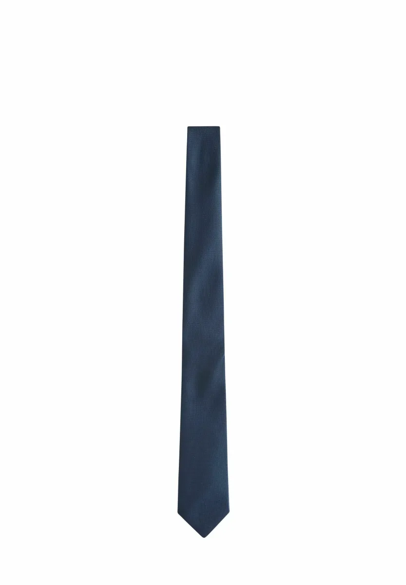 SLIM - TEXTURED - Krawatte - navy blue