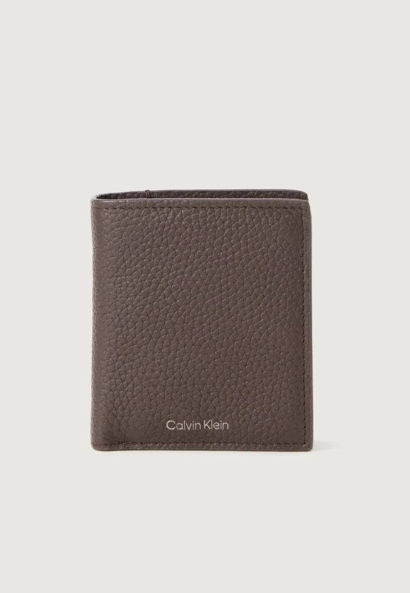 SLIM TRIFOLD CARD - Geldbörse - ck dark brown