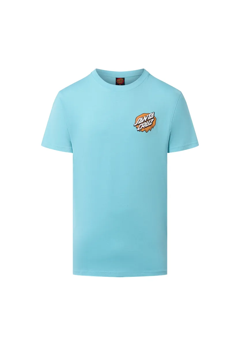 SLIME SCREAM - T-Shirt print - türkis