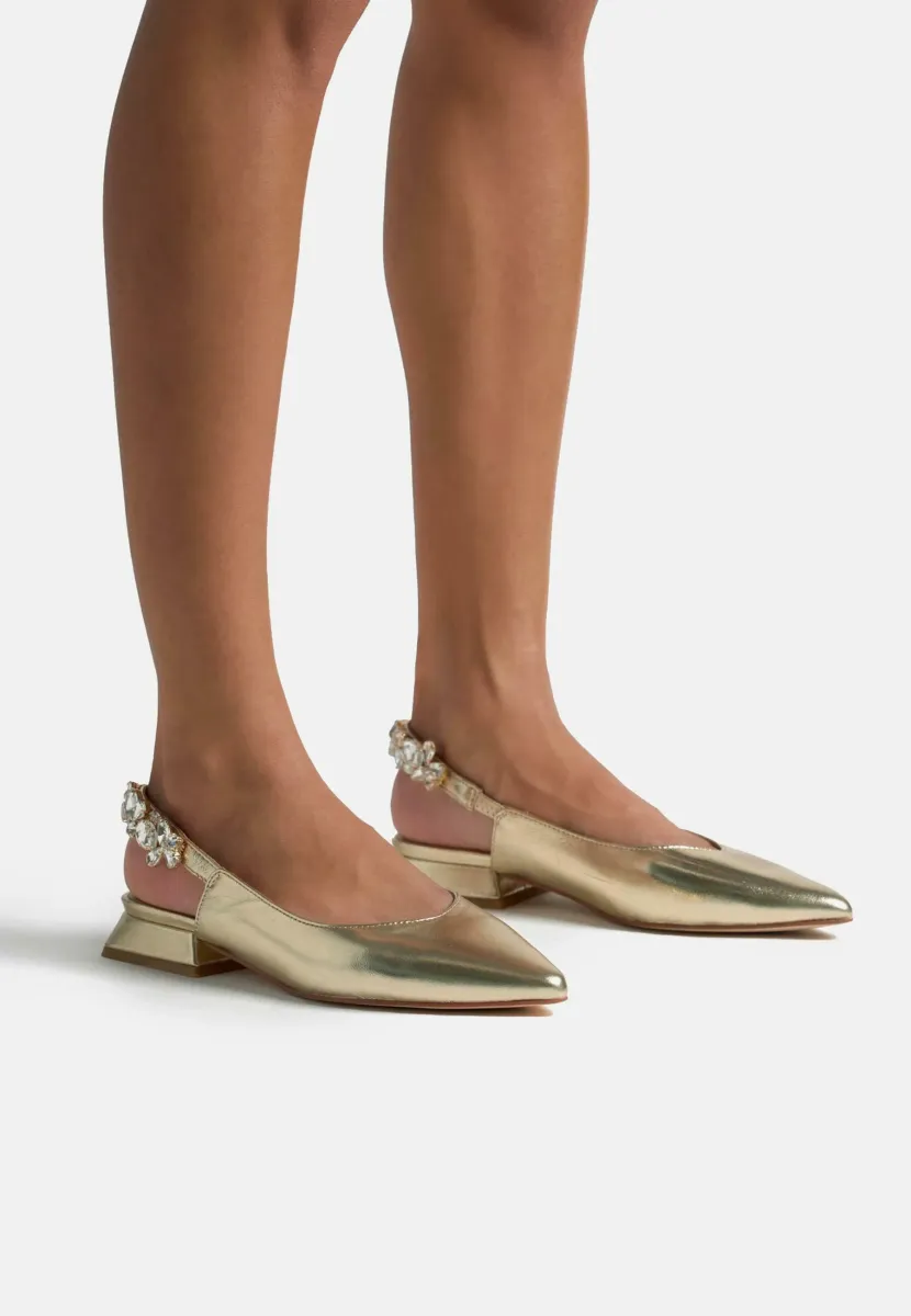 Sling-Ballerina - dorado