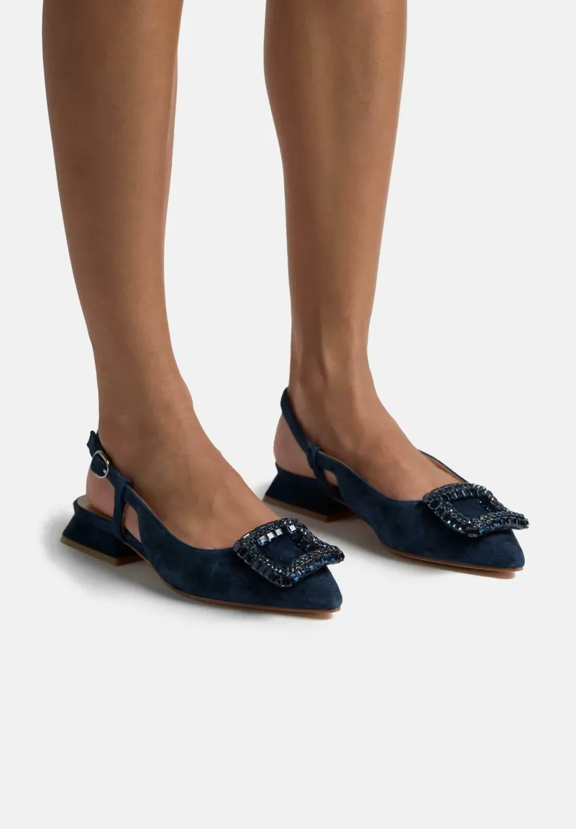 Sling-Ballerina - navy blue