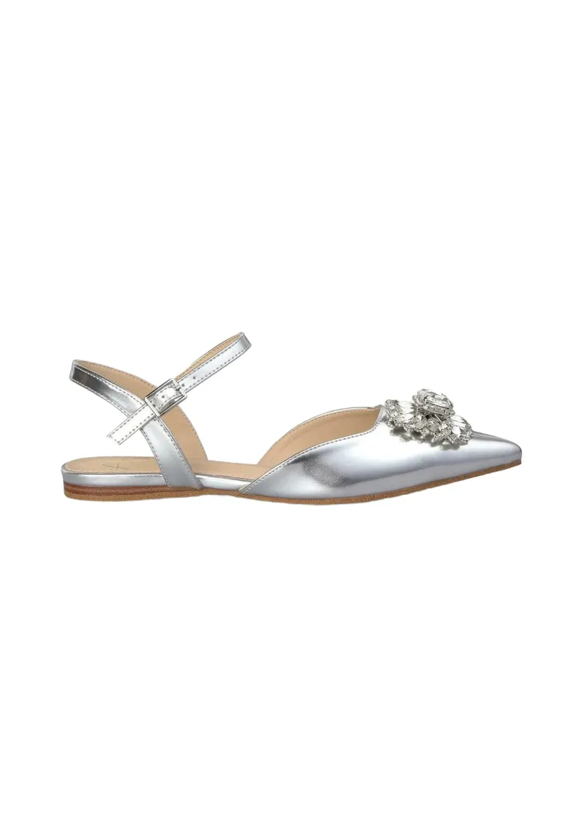 Sling-Ballerina - plateado