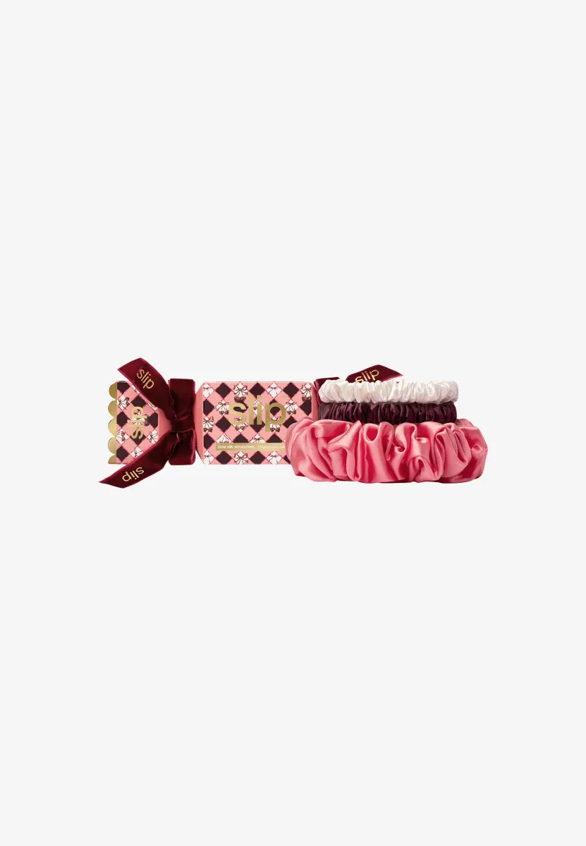 SLIP PURE SILK ASSORTED SCRUNCHIE CRACKER - Haarset - sweetheart
