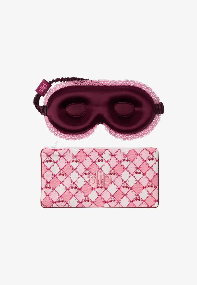 SLIP PURE SILK LOVELY LASHES GIFT SET WITH LACE TRIM - Körperpflegeset - cutie pie