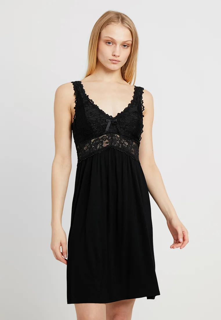 SLIPDRESS - Nachthemd - black
