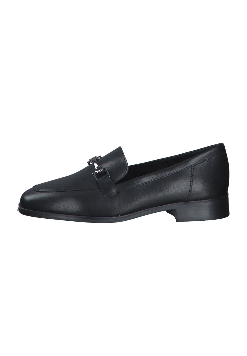 Slipper - black leather
