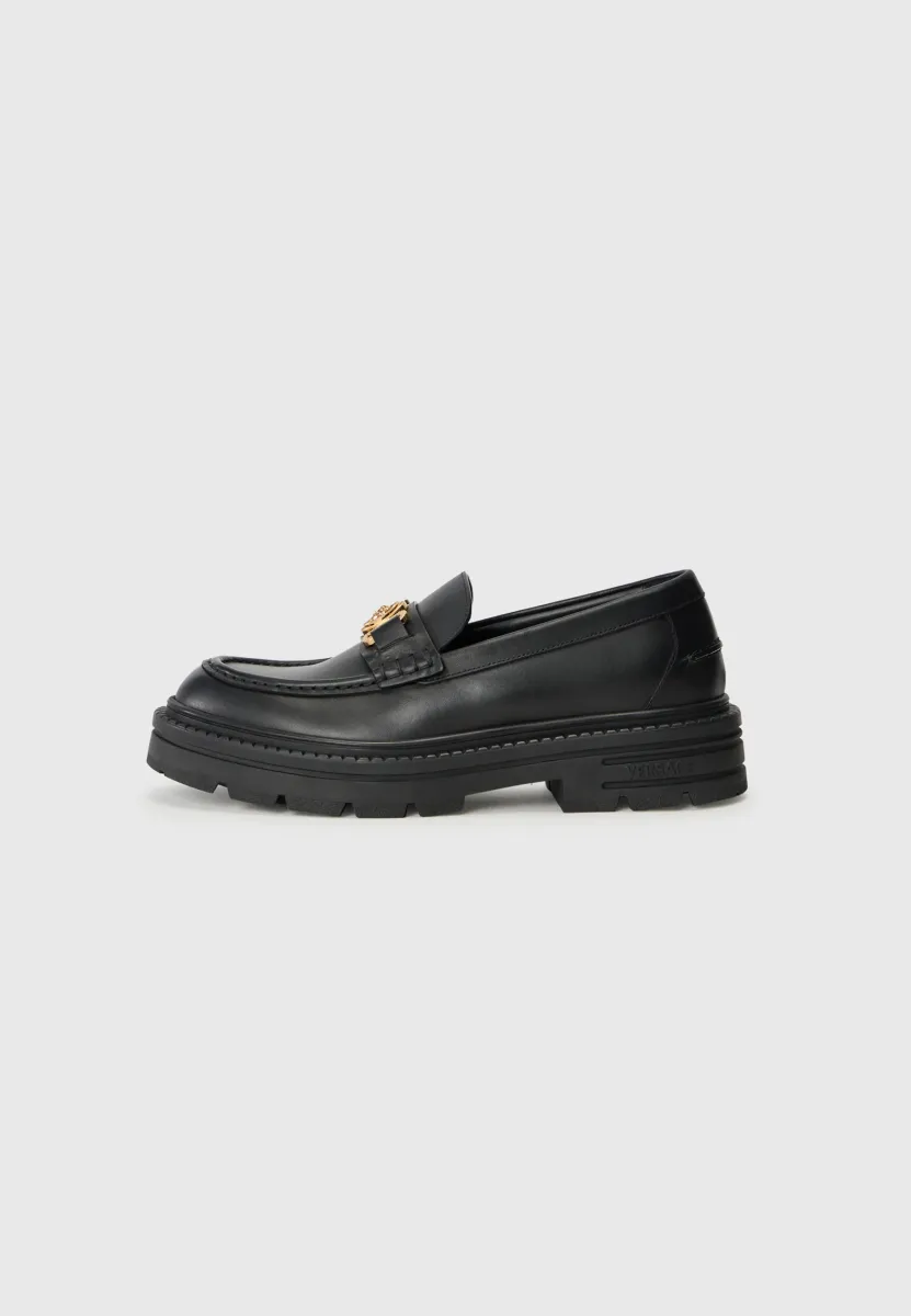 Slipper - black/gold-coloured