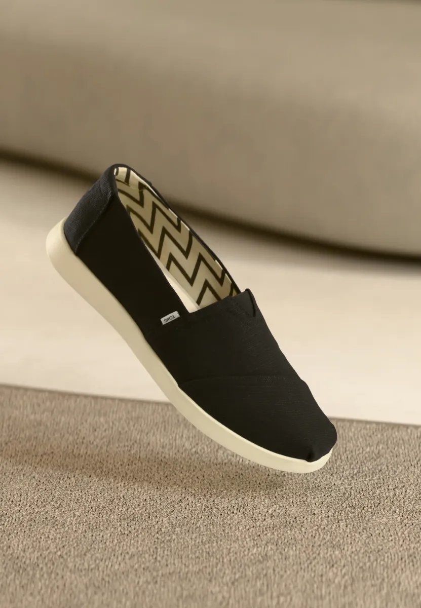 Slipper - black/white