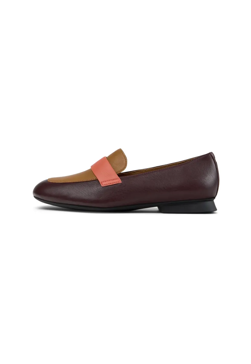 Slipper - bordeaux orange