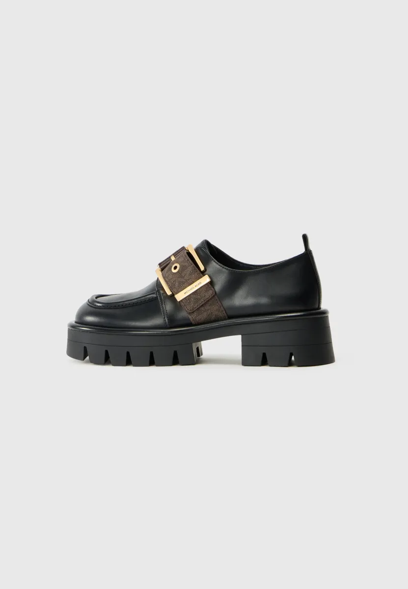 Slipper - brown/black