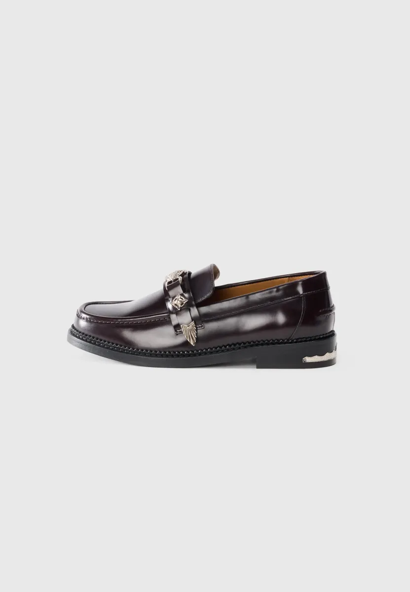 Slipper - burgundy