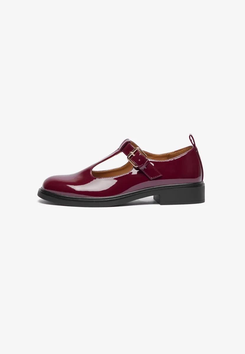 Slipper - burgundy